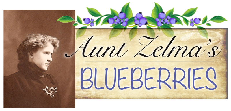 Aunt Zelma's Blueberries Logo